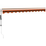  Automatska tenda na uvlačenje narančasto-smeđa 3,5 x 2,5 m | shoptok.hr