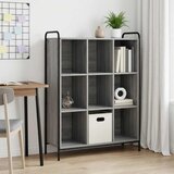  Ormarić za knjige 57 x 33 x 111 cm Konstruirano drvo - Siva Sonoma 57 x 33 x 111 cm | shoptok.hr