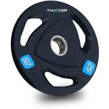 THUNDER Kolutna litoželezna utež 25 kg, odprtina 51 mm, ergonomski ročaji ®, (5000090240) | Shoptok.si