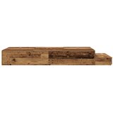 Krevet s ladicama s ladicama Staro drvo 80 cm Konstruirano drvo | shoptok.hr