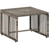  Set vanjskog namještaja 11 pcs Siva i tamnoplava poliratan | shoptok.hr