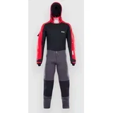 Fuse Drysuit 4/3 Back Zip DL Neoprenska obleka black / red
