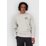 Mons Royale Inversion Merino Crew Pulover light grey heather | Shoptok.si