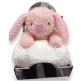 Bbo set plišana igračka + ćebence Rabbit Pink | ePonuda.com