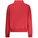 North Sails ŽENSKI CRVENI DUŽI SWEATSHIRT S PATENT ZATVARAČEM | shoptok.hr