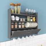Hanah home Knott - Anthracite Anthracite Kitchen Shelf | ePonuda.com