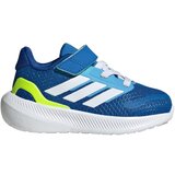 Adidas Tenisice 'Runfalcon 5' azur / kraljevsko plava / neonsko zelena / bijela | shoptok.hr