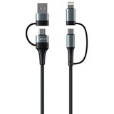 Havit kabel za polnjenje 4v1 USB / USB-C na USB-C / Lightning, 1M Cene
