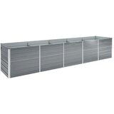 Furnova Visoka greda pocinkano jeklo 400x80x77 cm siva, (21920571) Cene