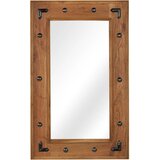  Ogledalo od masivnog bagremovog drva 50 x 80 cm | shoptok.hr