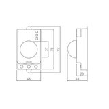 Gtv mikrovalovni senzor gibanja 360° - AE-SRC812-00 | Shoptok.si