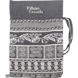  Vrećica damast s vezicama Ethno Croatia 21x28+8 cm | shoptok.hr