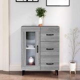  Komoda boja hrasta sonome 69,5 x 34 x 90 cm konstruirano drvo | shoptok.hr
