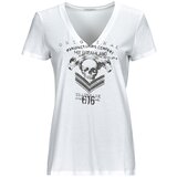 Ikks Majice s kratkimi rokavi BX10575 Bela Cene