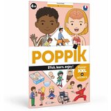 Poppik Edukativni poster s nalepnicama Otkrića Ljudsko telo 4+ Cene