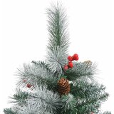  Umjetno božićno drvce S LED lampica Zelena i bijela 240 cm | shoptok.hr