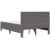  Krevetna konstrukcija Siva 140 x 200 cm Umjetna koža | shoptok.hr