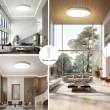  Brilagi - LED prigušiva svetiljka POOL SMART LED/128W/230V pr. 100 cm Wi-Fi Tuya bela +daljinski upravljač | Eponuda.com