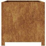 vidaXL Vrtno korito 50x50x50 cm korten jeklo | Shoptok.si