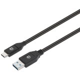 Manhattan kabel 394871, USB-A na USB-C, USB 3.0, 5 Gbps, 3.0A, 2m, Crni Cijene