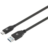 kabel 394871, USB-A na USB-C, USB 3.0, 5 Gbps, 3.0A, 2m, Crni