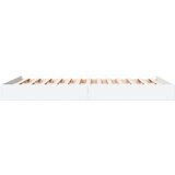  Okvir za krevet bijeli 120 x 200 cm konstruirano drvo | shoptok.hr