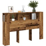  Uzglavni ormarić staro drvo 160x18,5x103,5 cm konstruirano drvo | shoptok.hr