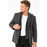 Dewberry K7532 MEN'S COAT-DIAGONAL ANTHRACITE Cijene