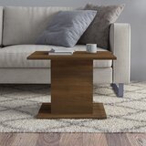  Stolić za kavu smeđa boja hrasta 55,5 x 55,5 x 40 cm drveni | shoptok.hr