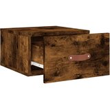  Zidni noćni ormarići 2 kom dimljenog hrasta 35x35x20 cm | Eponuda.ba