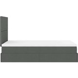  Okvir za krevet s madraca tamnosivi 120x190 cm od tkanine | shoptok.hr