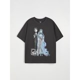 Sinsay Pamučna majica s printom Tim Burton’s Corpse Bride | shoptok.hr