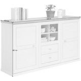 Hom`in komoda, siva, bela | Shoptok.si