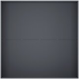  Vrtna saksija Antracit 100 x 100 x 30 cm Čelična vrata | shoptok.hr