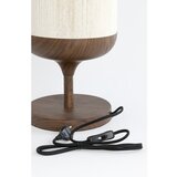 Light & Living Temno rjava namizna svetilka s tekstilnim senčilom (višina 50 cm) Dania – | Shoptok.si