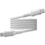 Havit CB6297 - Magnetic cable USB type C to USB type C, 1m (white) | shoptok.hr