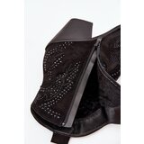 Boto Insulated Women's Cowboy Ankle Boots With Decoration Black Lelira | ePonuda.com