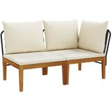 2 kom. Vrtni Lounge Set s Jastučićima Prirodna | shoptok.hr