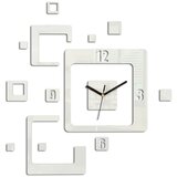  Stenske ure trio HMCNH013-white (moderna stenska ura) | shoptok.hr