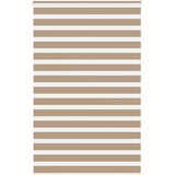 Zebra zavjesa Pješčano smeđa 145x230 cm Širina tkanine 140,9 cm Poliester | shoptok.hr
