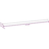  5 kutnih podnih letvica WPC 170 cm svjetlosmeđe | shoptok.hr