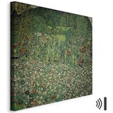  Slika - Gustav Klimt – Gartenlandschaft mit Bergkuppe 60x60 Akustična | shoptok.hr