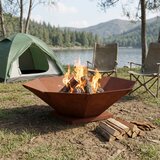  Kamin Rđa 70,5 x 70,5 x 21,5 cm Otporni čelik | shoptok.hr