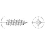  Vijak za lim DIN 7981 4.8x25 ZN | shoptok.hr