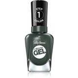 Sally Hansen Miracle Gel™ gel lak za nohte brez uporabe UV/LED lučke odtenek 762 Leaf Me Be 14,7 ml | Shoptok.si