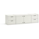 Teulat Kremno bela TV omarica 157x42x40 cm Wally – | Shoptok.si