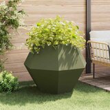  Sadilica 2 pcs Maslinasto zelena 100 x 100 x 80 cm Čelik | shoptok.hr