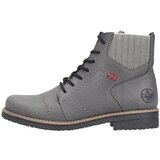 Rieker Gležnjače na vezanje siva | shoptok.hr