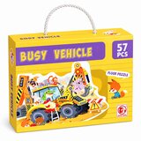  Podna puzzle slagalica Dvorac ili Vozilo &amp;ndash; 57/60 dijelova Vozila Slike