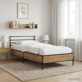  Krevetna konstrukcija Hrast artisan 80 x 200 cm | shoptok.hr